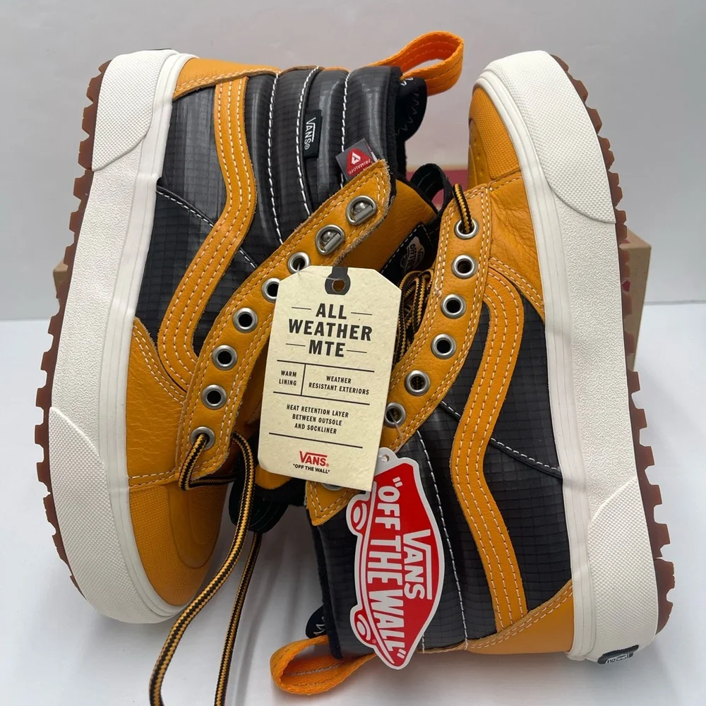 Vans Men’s Sk8-Hi Mte 2.0 Dx (Mte) Apricot/Black Boots
VN0A4P312NF
All Weather - Picture 6 of 16
